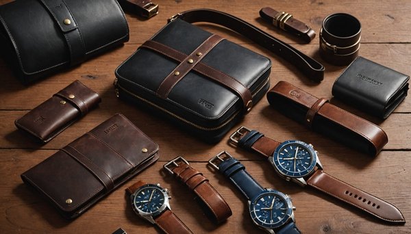 Les indispensables accessoires en cuir pour un style masculin